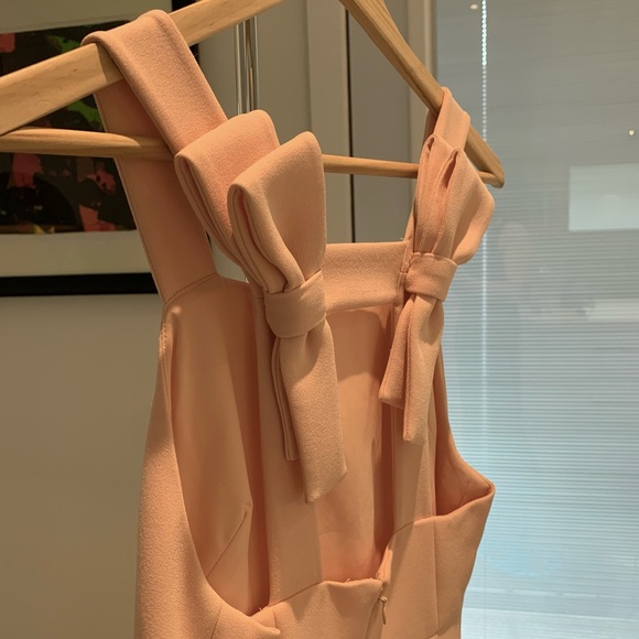 Club Monaco Peach Fuzz Mini dress with bow details - Picture 12 of 14